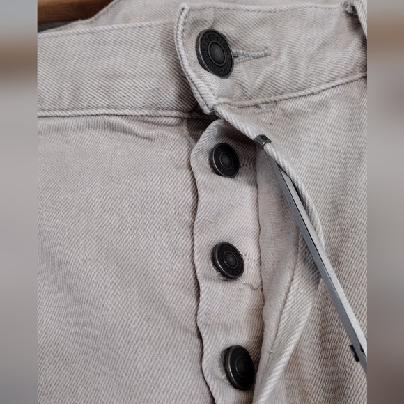 All Saints Rex Men's Denim High Rise Fly Button Dress Jeans Size W32 L32 - Picture 7 of 16